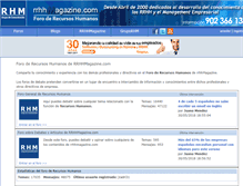 Tablet Screenshot of foros.rrhhmagazine.com